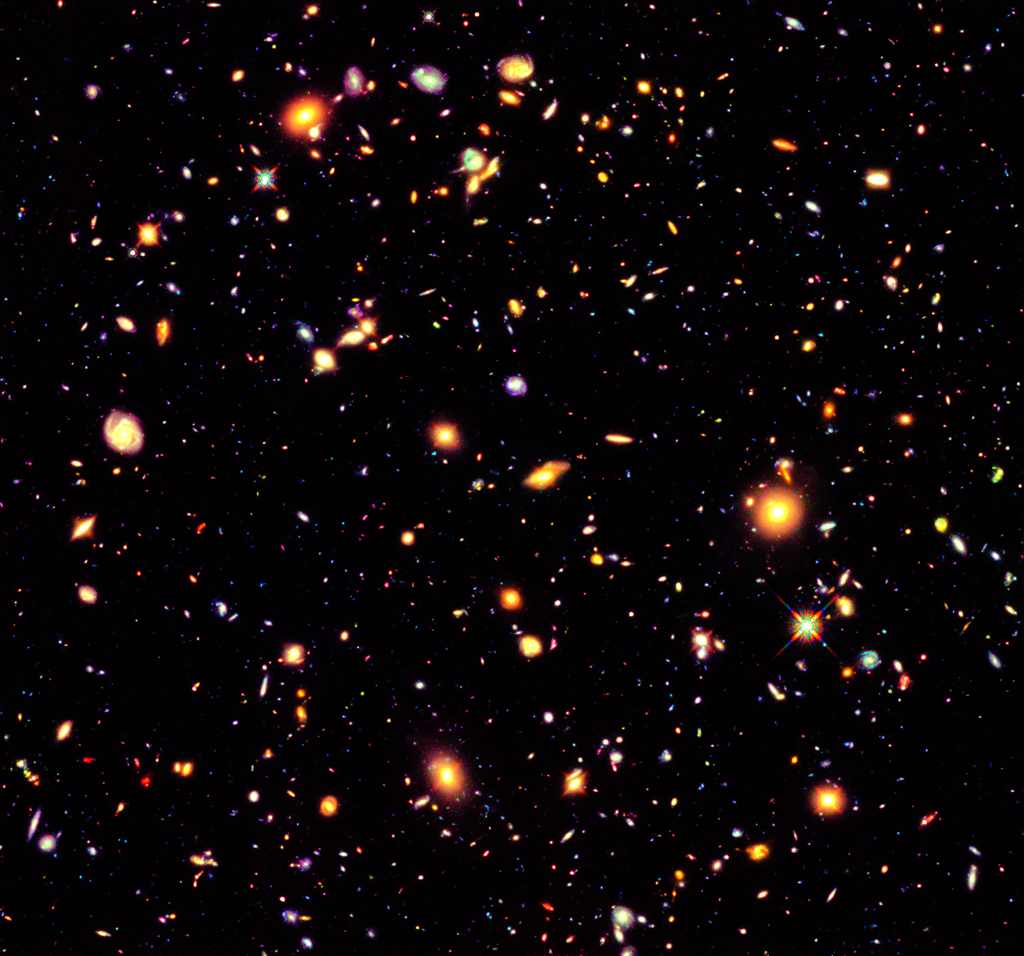 Credit: NASA, ESA, R. Ellis (Caltech), and the UDF 2012 Team