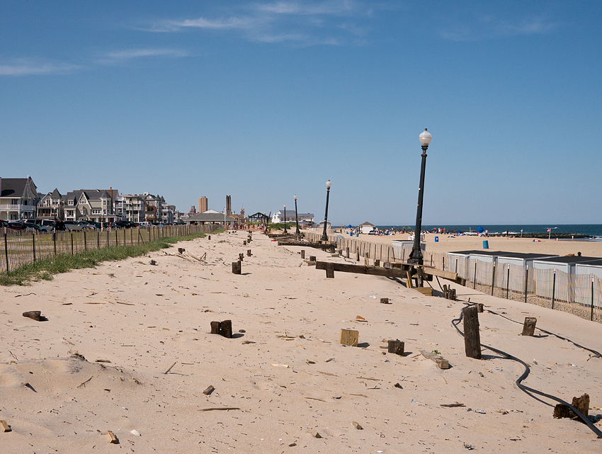 Remnants of Ocean Grove Boardwalk. ©2013 Dave Ortiz