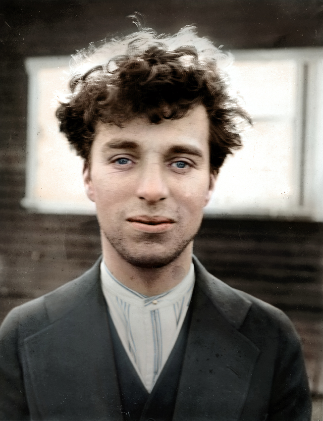 Charlie Chaplin at age 27